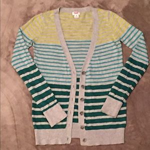 Mossimo Striped Cardigan